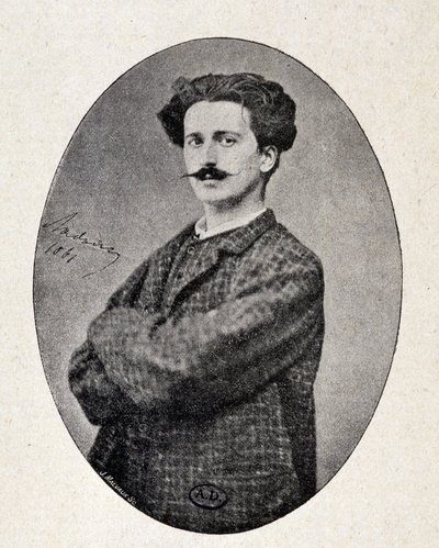 Ritratto di Felicien Rops da Unknown photographer