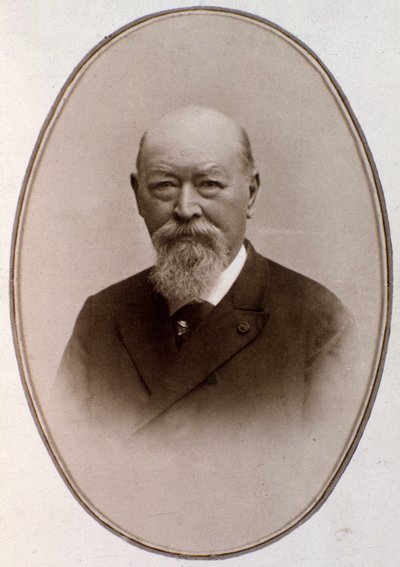 Ritratto di Franz von Suppe (foto b/n) da Unknown photographer
