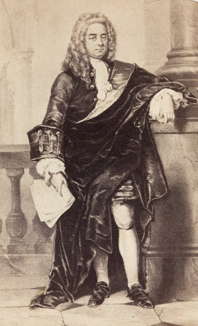 Ritratto di George Frideric Handel da Unknown photographer