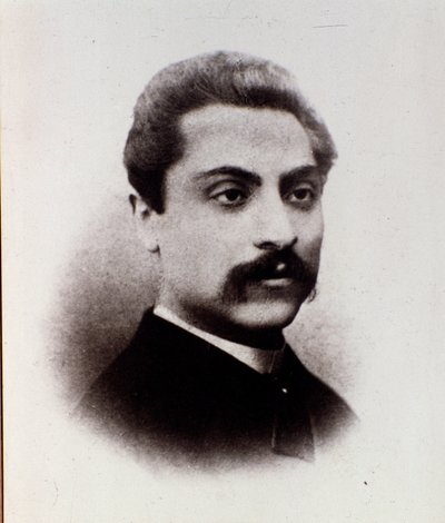 Ritratto di Giuseppe Martucci (foto in b/n) da Unknown photographer