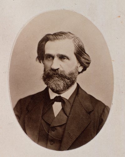 Ritratto di Giuseppe Verdi da Unknown photographer