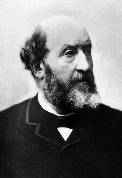 Ritratto di Guillaume Victor Emile Augier (1820-1889), poeta e drammaturgo. da Unknown photographer