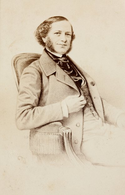 Ritratto di Henri Herz da Unknown photographer