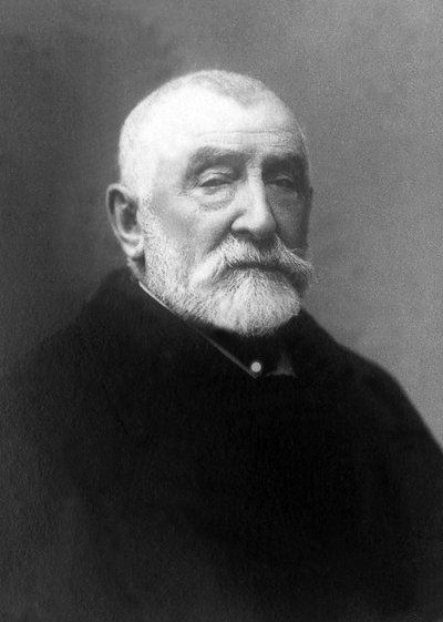 Ritratto di Henri Joseph Harpignies (1819-1916), pittore e acquarellista francese da Unknown photographer