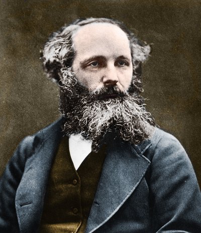 Ritratto di James Clerk Maxwell, fisico scozzese da Unknown photographer