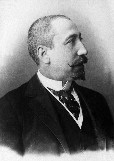 Ritratto di Jacques Anatole François Thibault detto Anatole France (1844-1942), scrittore e giornalista eletto all