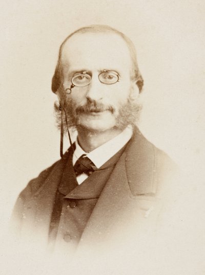 Ritratto di Jacques Offenbach da Unknown photographer