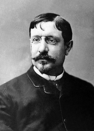 Ritratto di Jean Joseph Constant detto Benjamin Constant (1845-1902), pittore e incisore orientalista francese da Unknown photographer