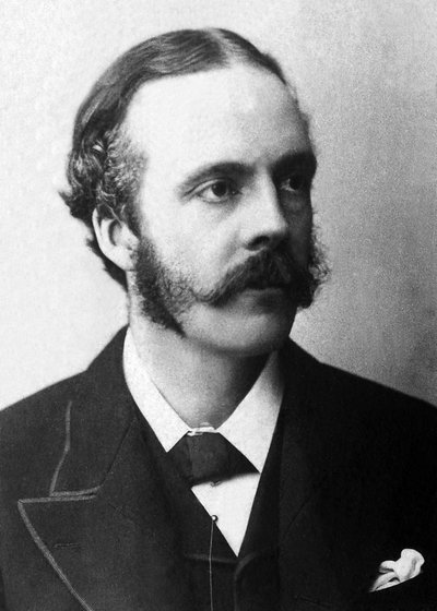 Ritratto di Lord Arthur James Balfour (1848-1930), politico britannico. da Unknown photographer
