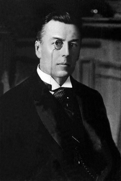 Ritratto di Lord Joseph Chamberlain (1836-1914), politico britannico. da Unknown photographer