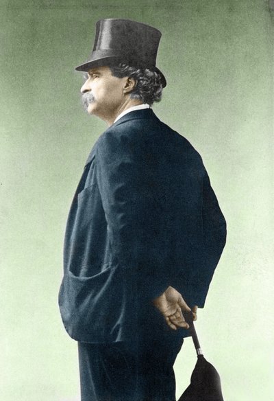 Ritratto di Mark Twain (1835-1910) da Unknown photographer