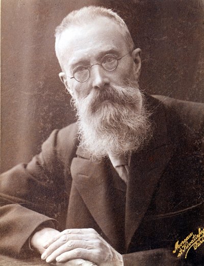 Ritratto di Nikolai Rimsky-Korsakov da Unknown photographer