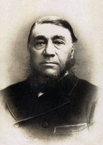 Ritratto di Paul Kruger (1825-1904), ex presidente della Repubblica del Transvaal in Sudafrica da Unknown photographer