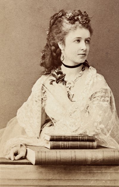 Ritratto di Pauline Lucca, c.1860s da Unknown photographer
