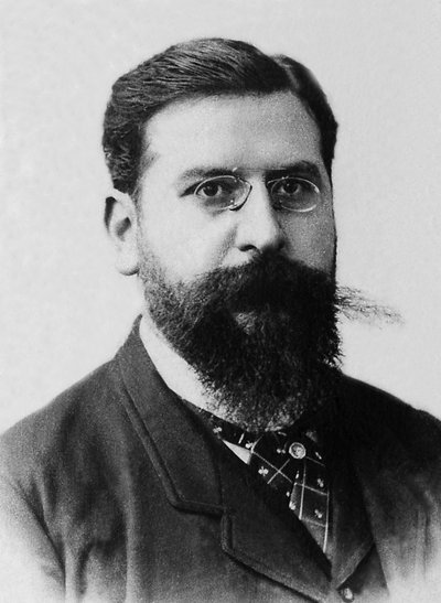 Ritratto di Raoul Pugno (1852-1914), pianista, fu anche compositore e insegnante di pianoforte al Conservatorio di Parigi. da Unknown photographer