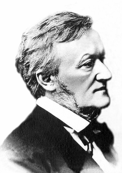 Ritratto di Richard Wagner (1813-1883), compositore tedesco da Unknown photographer