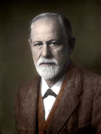 Ritratto di Sigmund Freud (1856-1939), psichiatra austriaco. da Unknown photographer