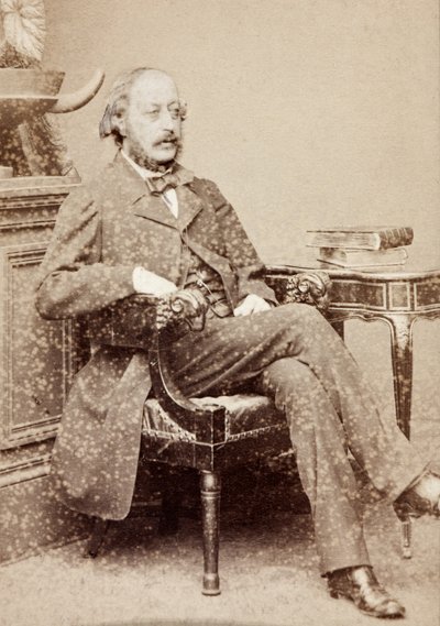 Ritratto di Stephen Heller, c.1860s da Unknown photographer