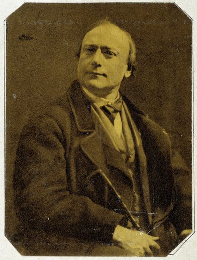 Ritratto di Théodore de Banville nel 1873, poeta francese (1823 - 1891) da Unknown photographer