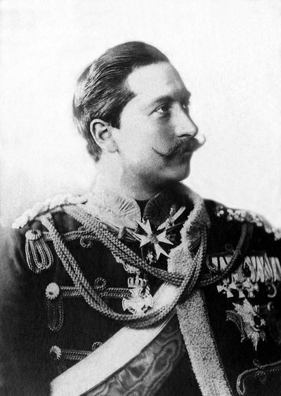 Ritratto di Guglielmo II (1859-1941), ultimo imperatore di Germania e ultimo re di Prussia dal 1888 al 1918. da Unknown photographer