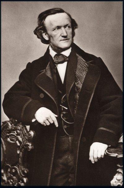 Ritratto del compositore Richard Wagner (1813-1883) da Unknown photographer