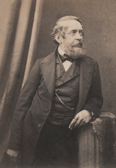 Ritratto del politico ungherese Lajos Kossuth da Unknown photographer