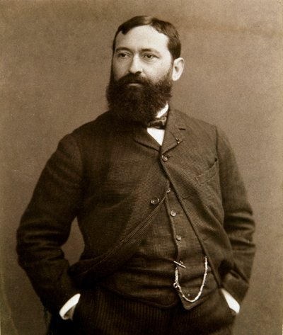 Ritratto del pittore italiano Giuseppe De Nittis da Unknown photographer