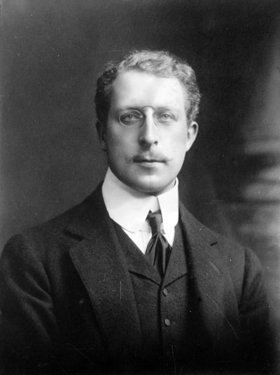 Ritratto del re del Belgio Alberto I (1875-1934). da Unknown photographer