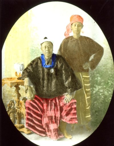 Primo Ministro della Birmania Kinwun Mingyi U Kaung, c.1890s (foto) da Unknown photographer