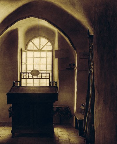 Piccola sinagoga vicino al Muro Occidentale da Unknown photographer