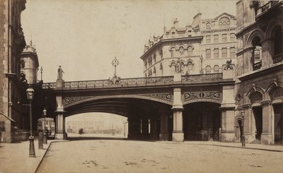 Il viadotto di Holborn, Londra da Unknown photographer