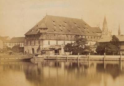 Il Palazzo del Consiglio a Costanza da Unknown photographer
