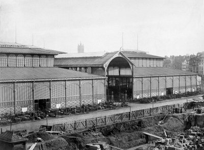 Il mercato centrale di Parigi (padiglioni Balard), fine XIX secolo da Unknown photographer