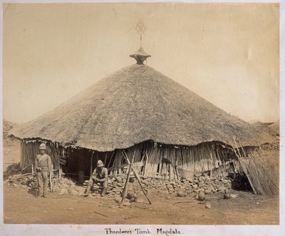 La Tomba di Teodoro, Magdala, Abissinia da Unknown photographer