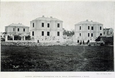 Case di città costruite ad Hanoi dall