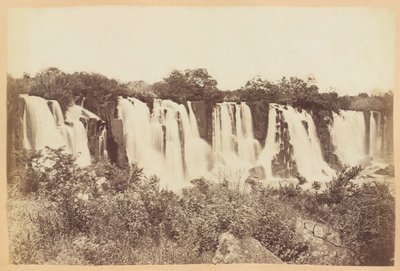 Cascate Umgeni, Provincia di Natal, Sudafrica, c.1882 da Unknown photographer