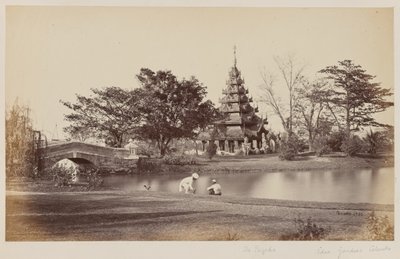 Veduta dei Giardini di Eden, Calcutta da Unknown photographer