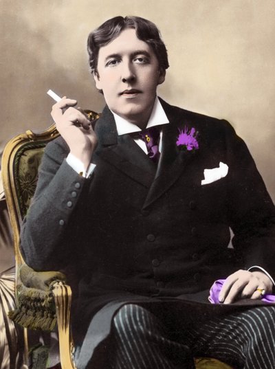 Ritratto di Oscar Wilde - Fotografia del XIX secolo da Unknown photographer