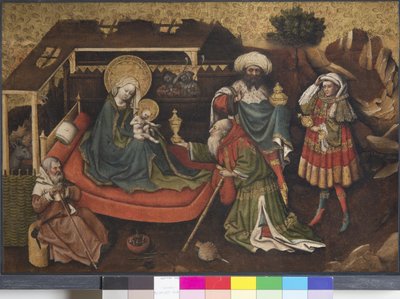 Adorazione dei Magi da Upper Rheinish Master