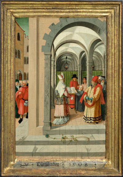 Gesù dodicenne nel tempio da Urban Görtschacher