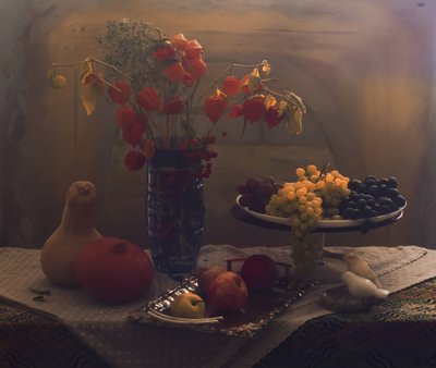Natura morta con frutta autunnale da UstinaGreen