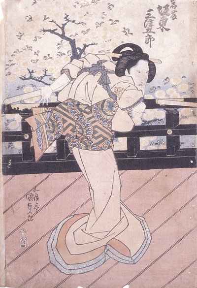 Bando Mitsugoro come Iwafuji da Utagawa (1786 1865) Kunisada