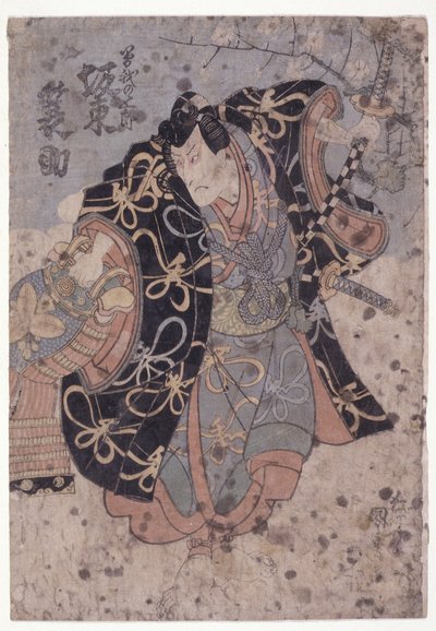 Bandō Minosuke nel Ruolo di Soga Gorō da Utagawa (1786 1865) Kunisada