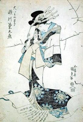 Ritratto di una signora da Utagawa Kunisada
