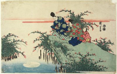(Riflessione della Luna), inizio XIX secolo da Utagawa Hiroshige