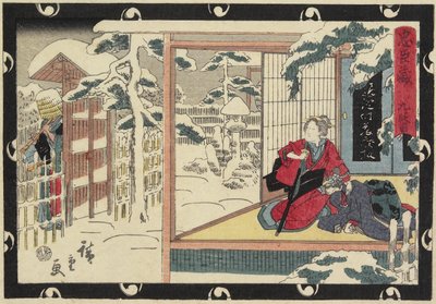 Atto 9, 1843-1847 da Utagawa Hiroshige