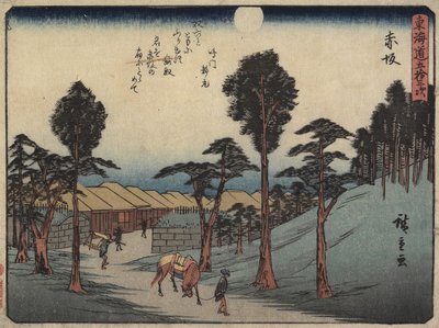 Akasaka, 1837-1844 da Utagawa Hiroshige