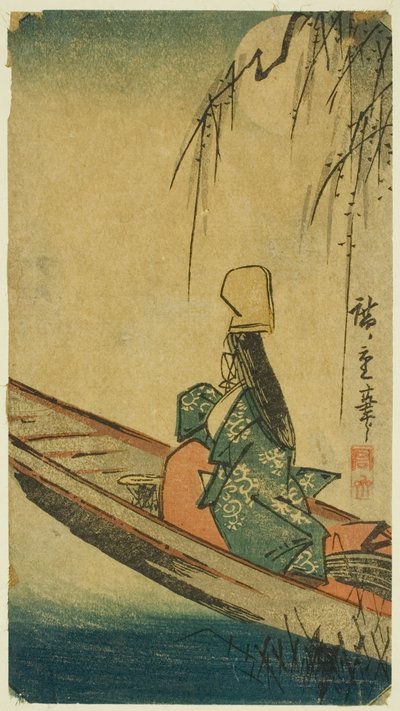 Barca Asazuma da Utagawa Hiroshige