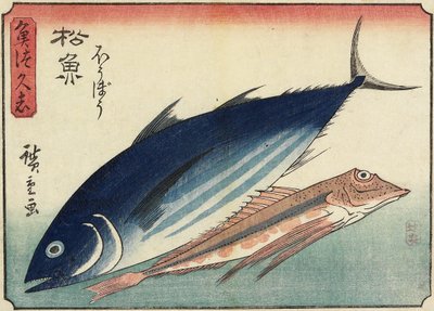 Bonito e gallinella, 1830-1844 da Utagawa Hiroshige