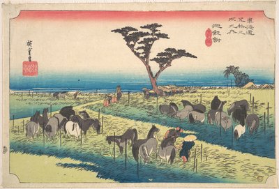 Chiryu, Shuka Uma Ichi da Utagawa Hiroshige